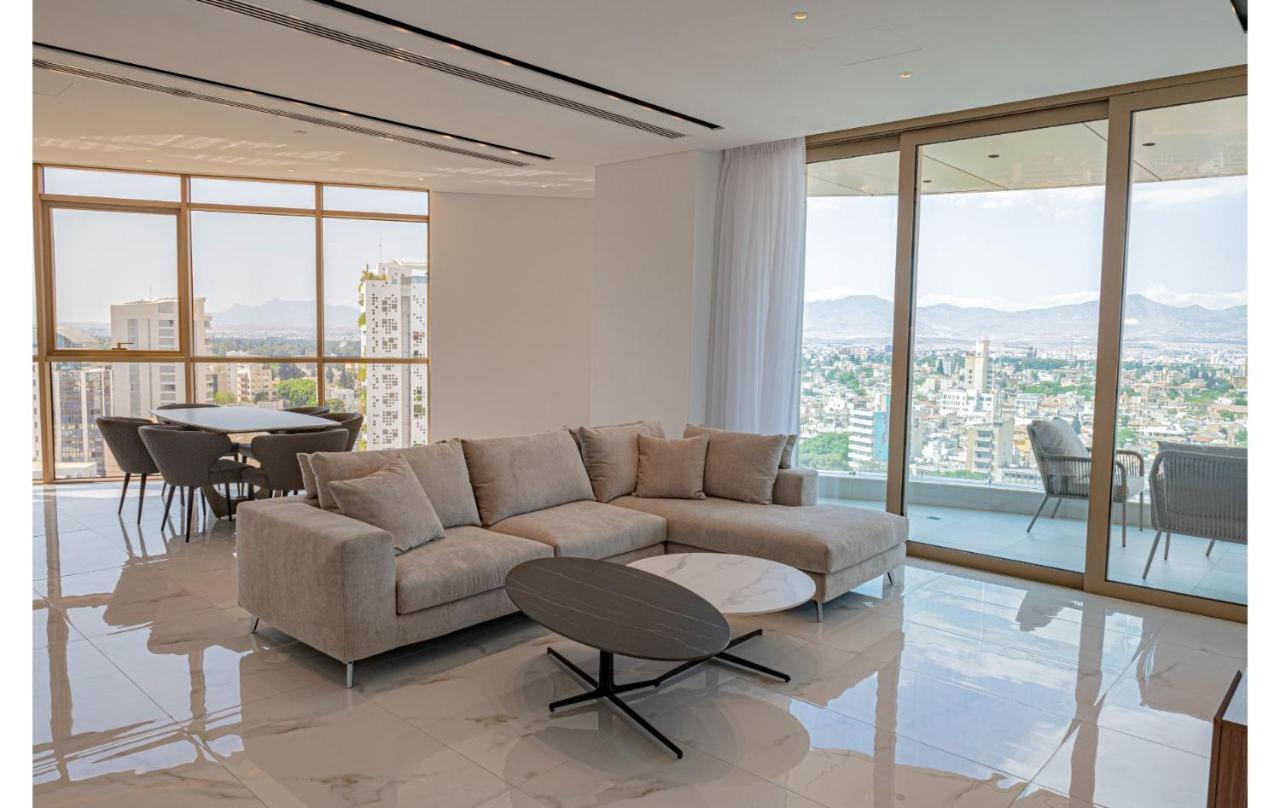 360 Nicosia - Luxury Apartment Panoramic View Dış mekan fotoğraf
